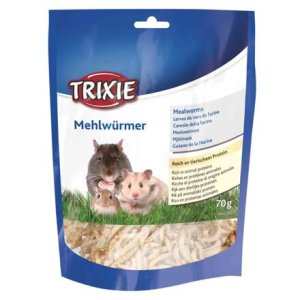 Trixie MEALWORMS, múčne červy sušenie, 70g