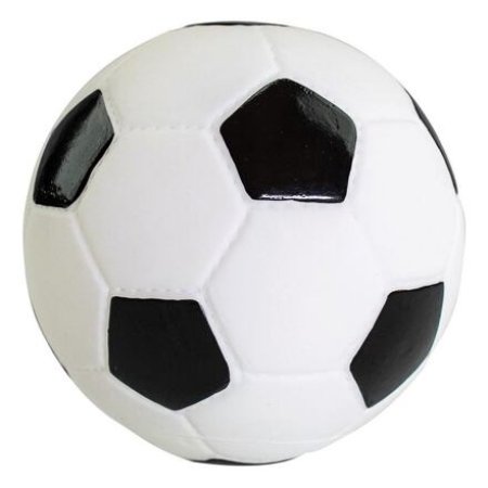 Futbalová lopta so zvukom 7.5cm, vinyl, HipHop