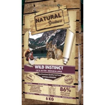 Natural Greatness Cat Wild Instinct /kurča,morka/ 600g