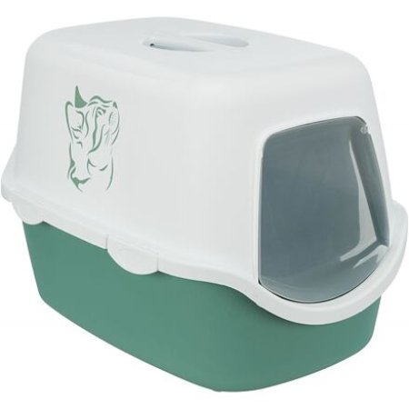 WC VICO kryté s dvierkami s potlačou, bez filtra 56 x 40 x 40 cm, zelená/biela