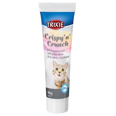 Crispy’n’crunch, pasta pre mačky s chrumkavými kúskami, 100g