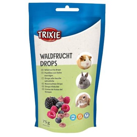 Trixie WILD BERRY drops, maškrta pre hlodavce s lesnými plodmi 75 g