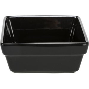 Trixie Náhradná keramická miska štvorhranná k drevenému baru 10 x 10 cm