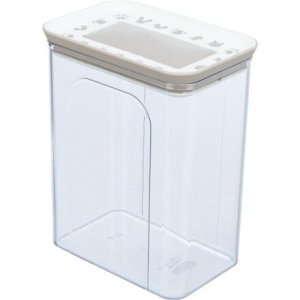 Trixie Plastová dóza na krmivo / maškrty, 2,2 l / 15x14x19cm, transparentná