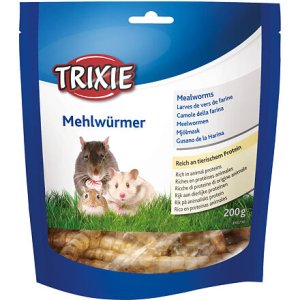 Trixie MEALWORMS, múčne červy sušenie, 200 g