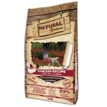 Natural Greatness Chicken Recipe Starter Puppy / kura 15 kg