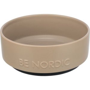 BE NORDIC keramická miska, 1,2 l/18 cm šedohnedá 