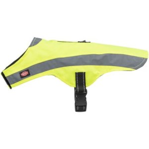 Trixie Bezpečnostná vesta, reflexná, neón žltá L-60cm, hruď: 62-96cm