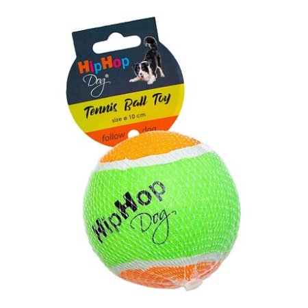 Veľká tenisová lopta 10 cm HIPHOP DOG