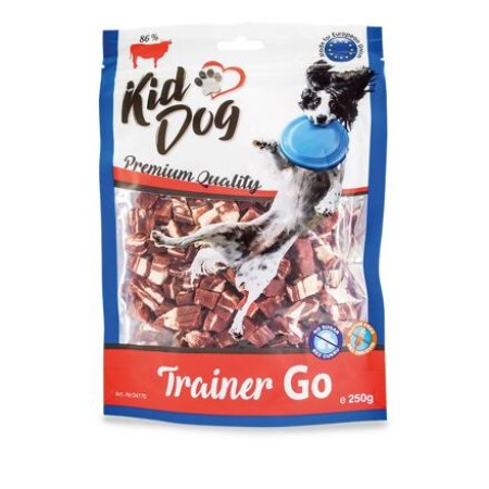 KIDDOG TRAINER GO mini hovädzie kocky 250 g