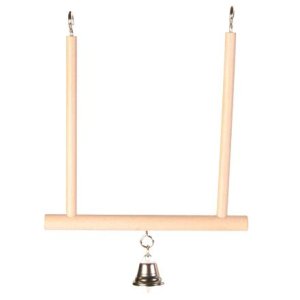 Trixie Drevená hojdačka so zvončekom 12x13cm 