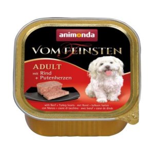 ANIMONDA paštéta ADULT - hovädzie, morčacie srdce pre psov 150g
