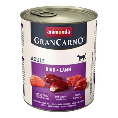 GRANCARNO Adult - hovädzie, jahňacie 800g