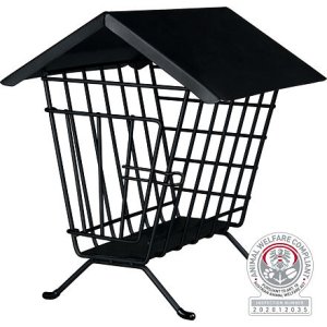 Trixie Samostatne stojace krmítko na seno, kovové 20 x 23 x 20 cm