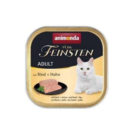 ANIMONDA paštéta ADULT - hovädzie, kuracie pre mačky 100g