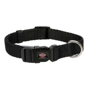 Trixie Obojok PREMIUM, čierny 25-40 cm/15 mm