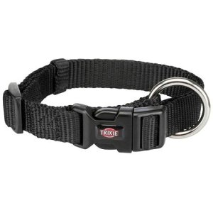 Trixie Obojok PREMIUM, čierny 30-45 cm/15 mm