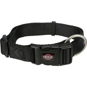 Trixie Obojok PREMIUM, čierny 40-65 cm/25 mm
