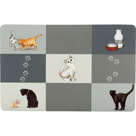 Trixie Prestieranie Patchwork mačka 44 x 28 cm šedé