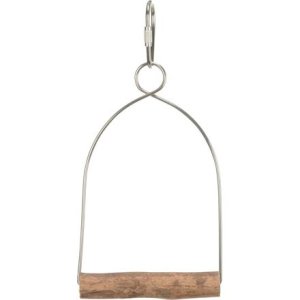 Trixie Drevená hojdačka závesná 8x15 cm