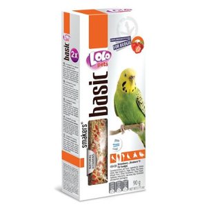 LOLO SMAKERS 2 klasy jahodové pre andulky 90 g