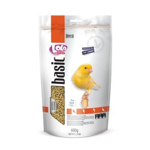 LOLO BASIC kompletné krmivo pre kanáriky 600 g Doypack