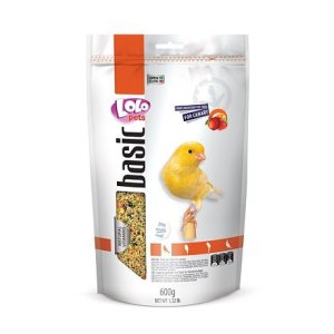 LOLO BASIC ovocné krmivo pre kanáriky 600 g Doypack
