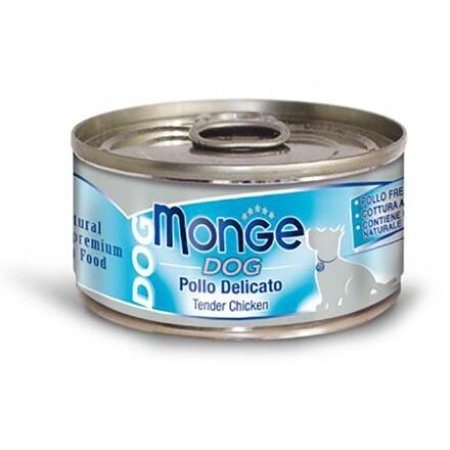 MONGE DOG NATURAL krehké kuracie mäso pre psov 95 g