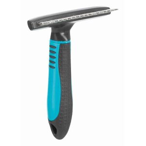 Trixie Hrablo s rotačnými zubami, antišmyk.rukoväť 10x15cm, zuby 2cm