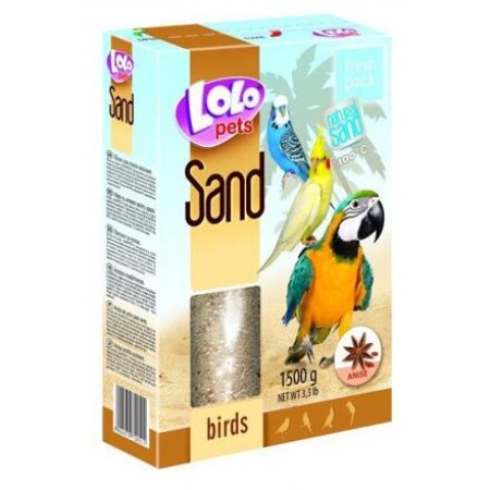 LOLOpets anízový piesok pre vtáky 1500 g