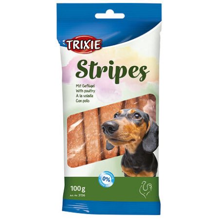 Trixie STRIPES light hydinové pre psov 10ks 100g TR