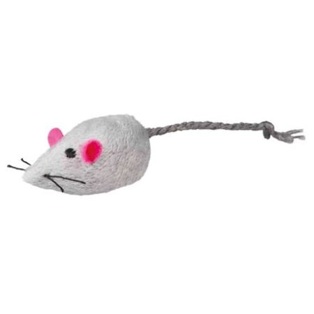Mini - Mouse, bal. 160 ks biela, šedá myš 5 cm