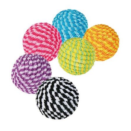 Šnúrkové loptičky - rôzne farby 4,5 cm TRIXIE