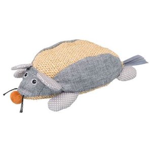 Trixie Sisalová myš, sisal/látka 30 cm prírodná/sivá
