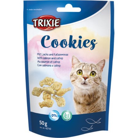 COOKIES s lososom a catnipom 50 g