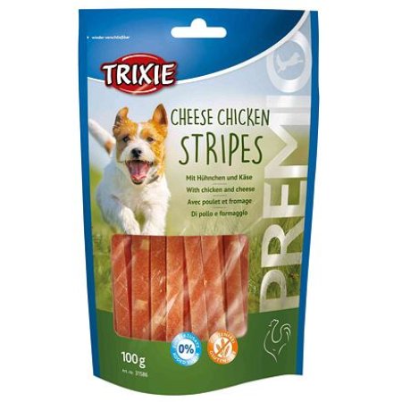 Trixie Premio CHICKEN CHEESE STRIPES - kuracie pásky so syrom 100g