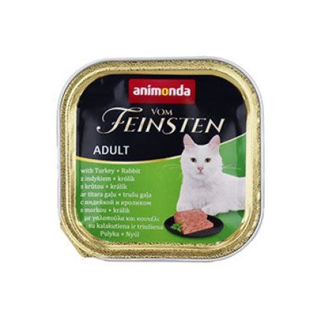 ANIMONDA paštéta ADULT - morka, králik pre mačky 100g