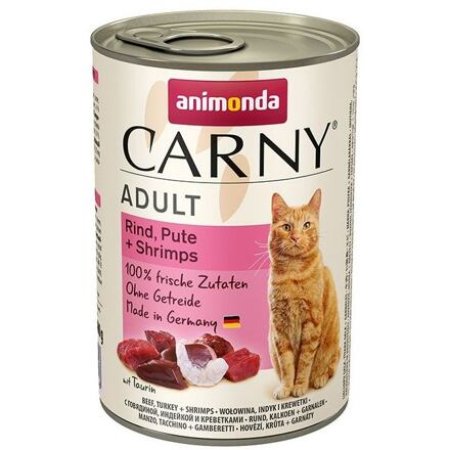 ANIMONDA konzerva CARNY Adult - morka, račce 400g