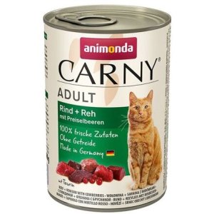 ANIMONDA konzerva CARNY Adult - hovädzie, srnčie, brusnice 400g