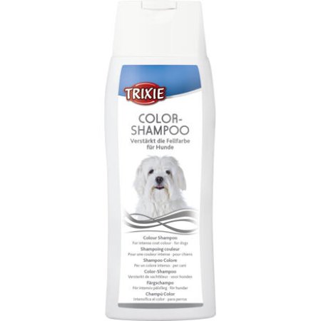 Color šampón - biely 250 ml - pre svetlé a bielosrsté psy