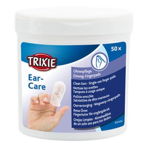 Trixie Ušná starostlivosť - jednorazové ošetrujúce návleky na prst, 50ks