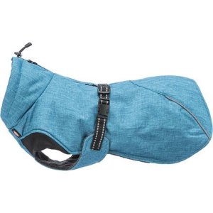 Trixie Zateplený zimný kabátik RIOM, modrá 70 cm