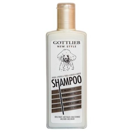 Gottlieb Pudel šampón s makadamovým olejom Čierny 300ml