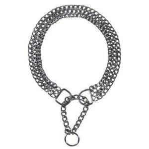 Trixie Polostahovací obojok trojradový 45cm