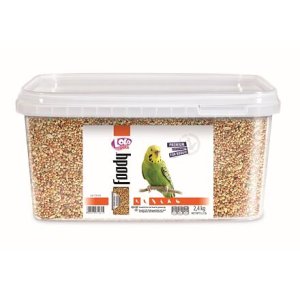 LOLO BASIC kompletné krmivo pre andulky 3L/2,4kg kýblik