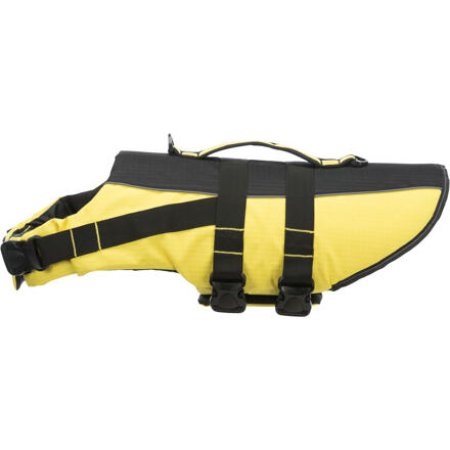 Life Vest plávacia vesta pre psa XL 65 cm: 60-96 cm, do 45kg žlto/čierna