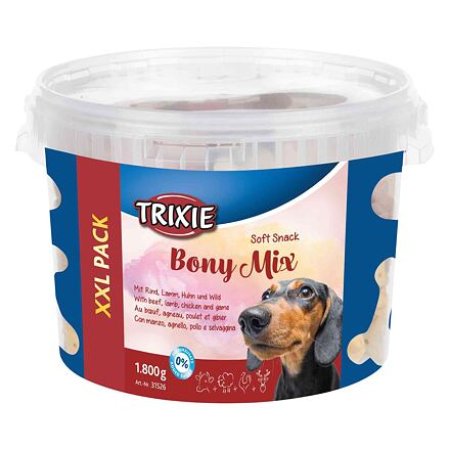 Soft Snack Bony MIX XXL- hovädzie, jahňacie, kura, zverina 1800 g