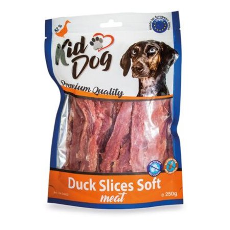 KIDDOG kačací plátok, mäkké mäsko 250 g