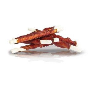 KIDDOG kačacie mäsko na byvolej tyčinke - 8 mm/12 cm 500 g