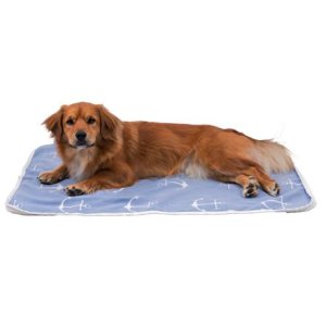 Trixie Deka Anchor, modrá/biela - 100 x 70 cm